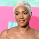 Tiffany Haddish attends the world premiere of “Easter Sunday” on August 2, 2022 at the TCL Chinese Theatre in Hollywood, California.